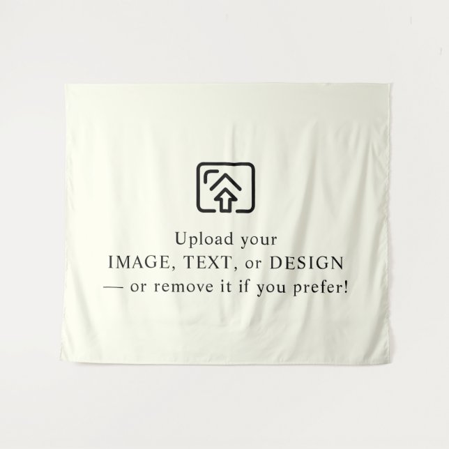Ivory White Tapestry – Make It Yours Today (Front (Horizontal))