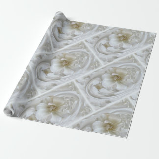 Ivory white wrapping paper