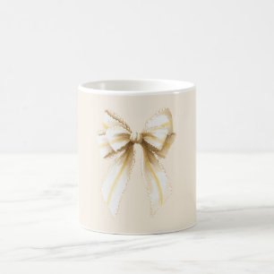 Ivory Yellow Bow Coffee Mug