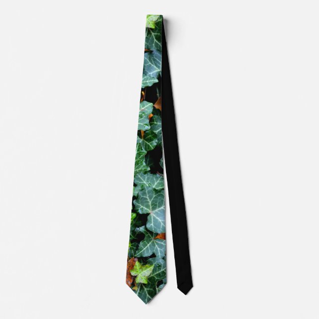 Ivy and field stone neck tie (Front)