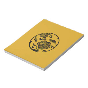 Ivy branch circle notepad