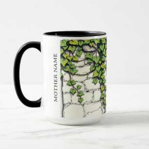 Ivy Heart Window Rainy Day Tales Boy Mug