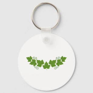 Ivy Leaf Border Keychain
