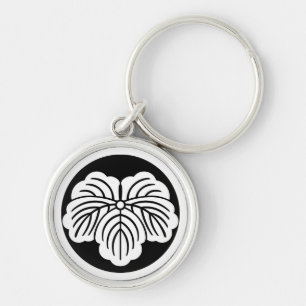 Ivy leaf in rice cake keychain