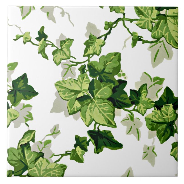 Ivy Leaves Tile (Front)
