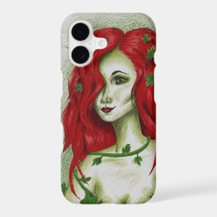 Ivy Nymph Cute Redhead Woman Portrait Fantasy Art