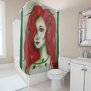 Ivy Nymph Redhead Woman Pixie Fantasy Art