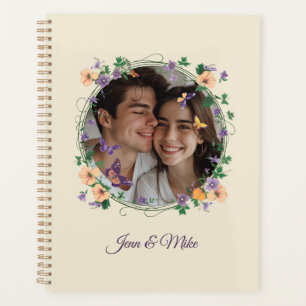 Ivy romantique et papillons