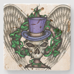 Ivy Spade Skull Coaster