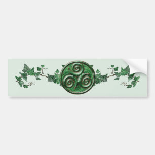 Ivy Triskel Bumper Sticker