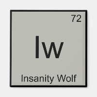 Iw - Insanity Wolf Chemistry Element Symbol Meme T