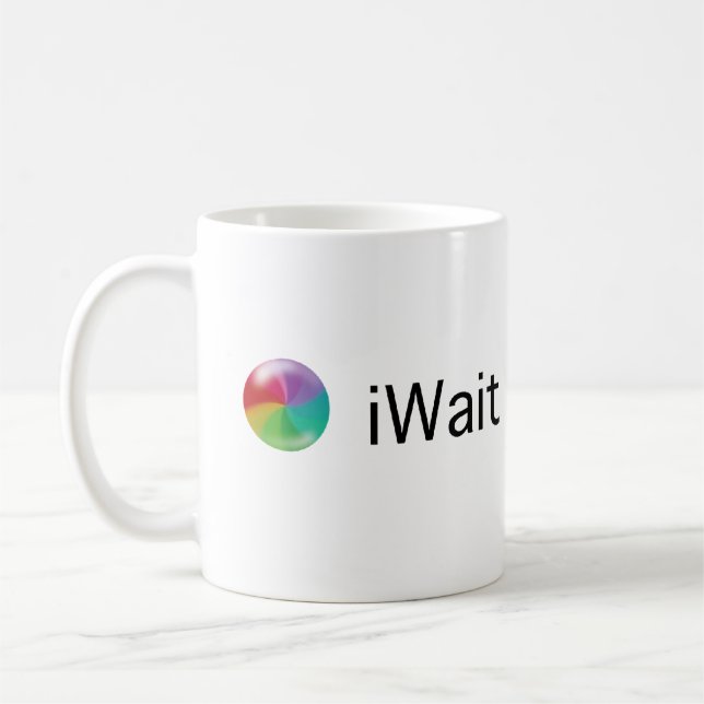 iWait Coffee Mug (Left)