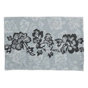 Iwalani Vintage Hawaiian Floral Band Reversible Pillowcase
