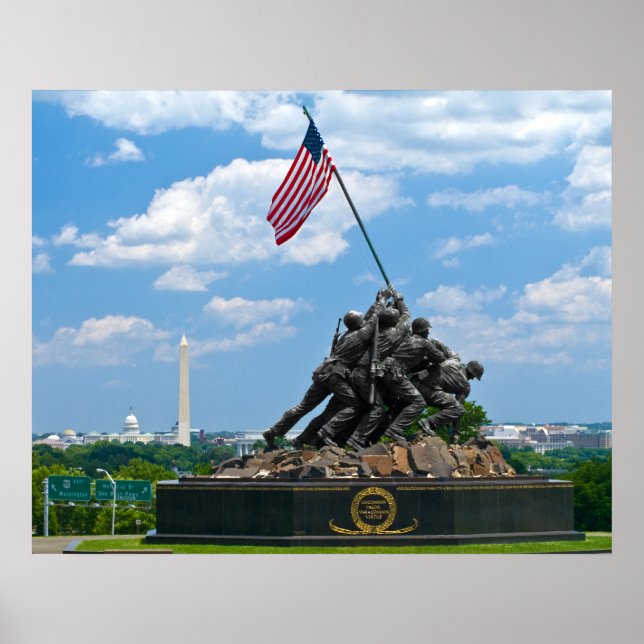 Iwo Jima - Cityscape Poster (Front)