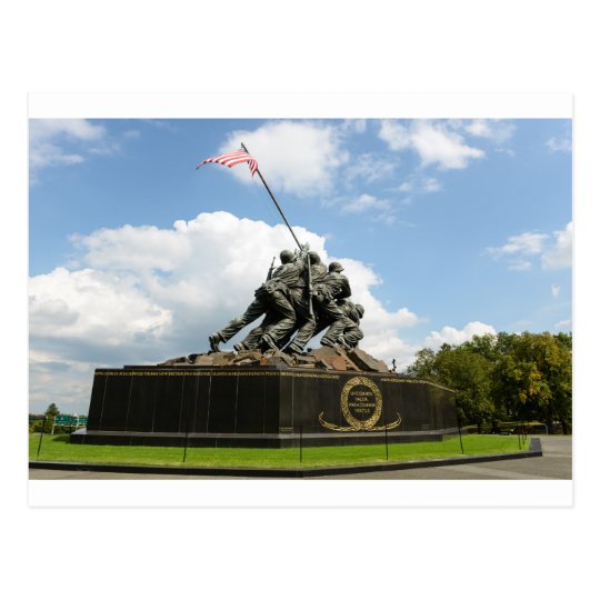 Iwo Jima Memorial in Washington DC Postcard