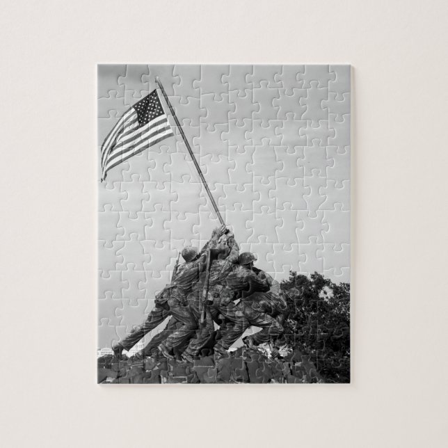 Iwo Jima Memorial Jigsaw Puzzle (Vertical)