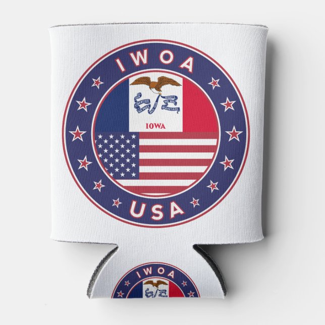 Iwoa Can Cooler (Front)