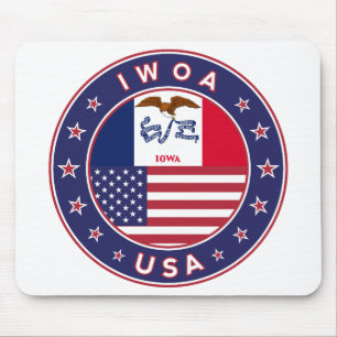 Iwoa Mouse Pad