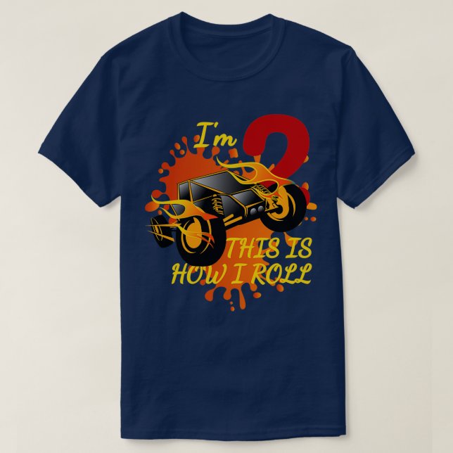Ix27m 2 this is how I roll T-Shirt (Design Front)