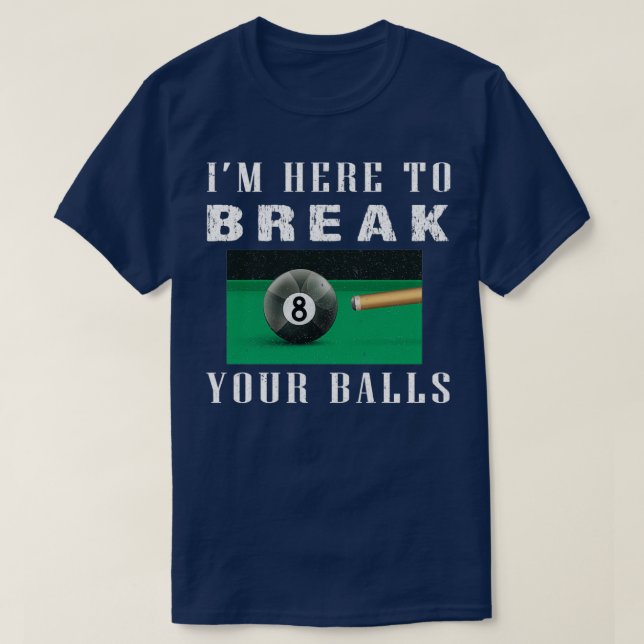 ix27m ici pour casser vos boules Classic TShirt Co (Design devant)