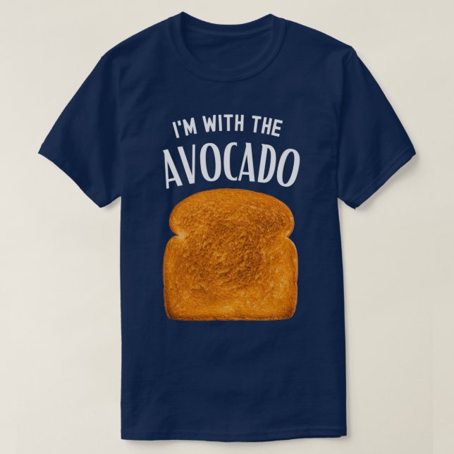 Ix27m with the Avocado Toast Easy Halloween Matchi T-Shirt (Design Front)