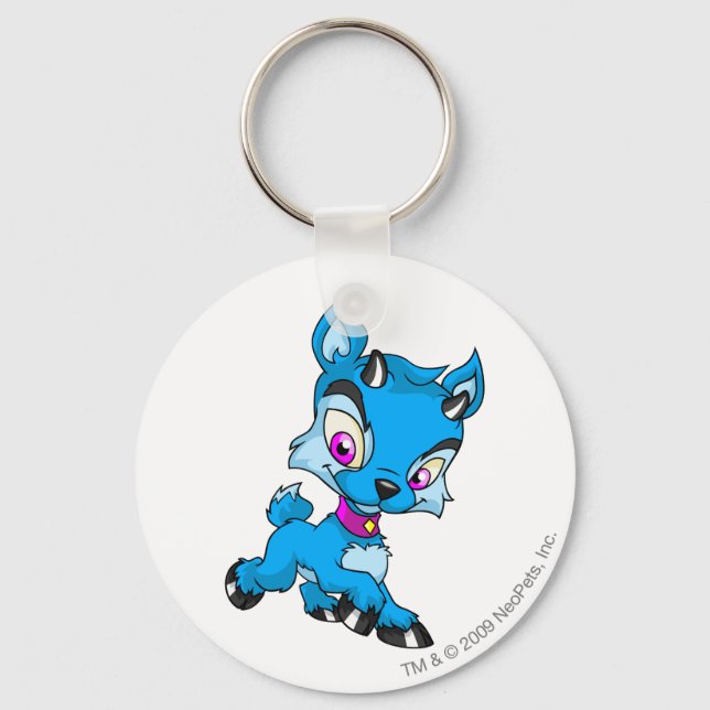Ixi Blue Keychain (Front)