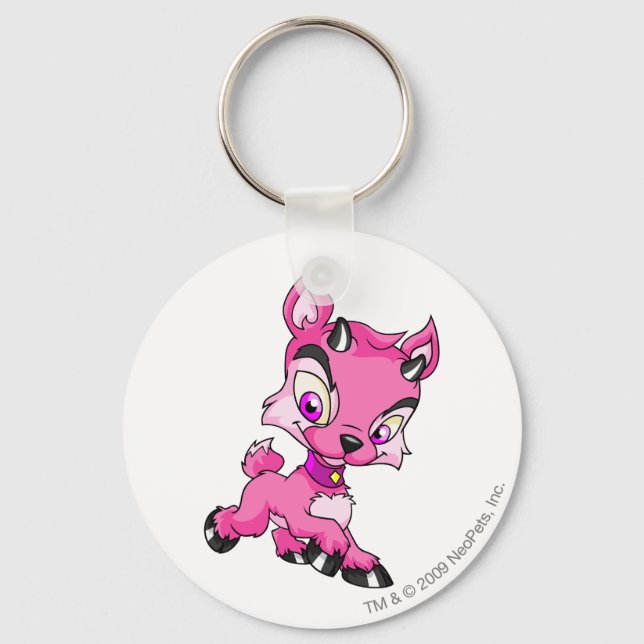 Ixi Pink Keychain (Front)