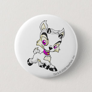 Ixi White 2 Inch Round Button