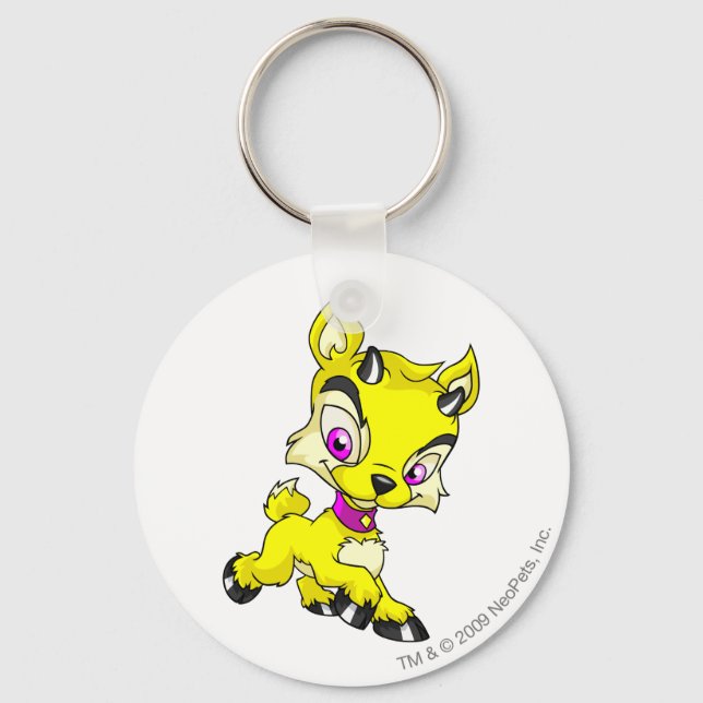 Ixi Yellow Keychain (Front)