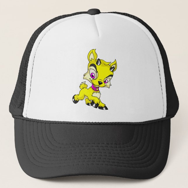 Ixi Yellow Trucker Hat (Front)