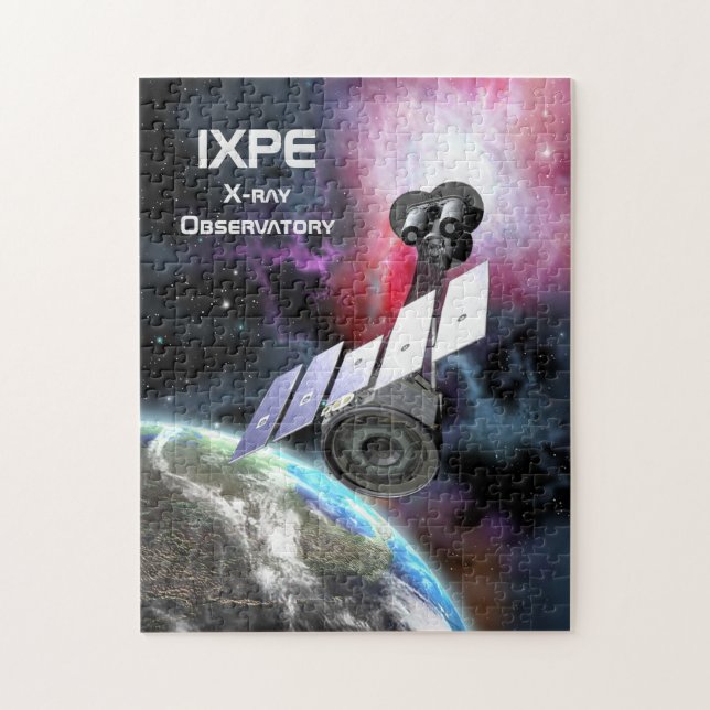 IXPE X-Ray Observatory Jigsaw Puzzle (Vertical)