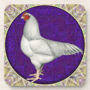 Ixworth Rooster Coaster