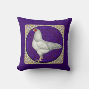 Ixworth Rooster Throw Pillow