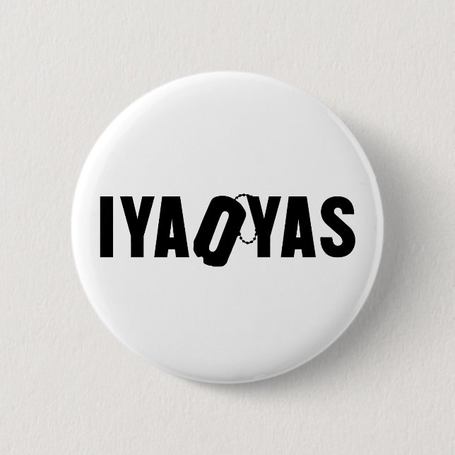 IYAOYAS 2 INCH ROUND BUTTON (Front)