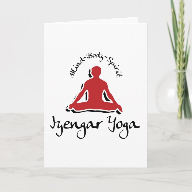 Iyengar Yoga Gift Card (Front)