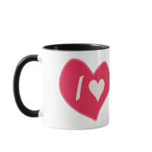 “I🤍You Heart – Cute Romantic Gift Design”