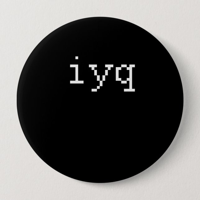 iyq 4 inch round button (Front)