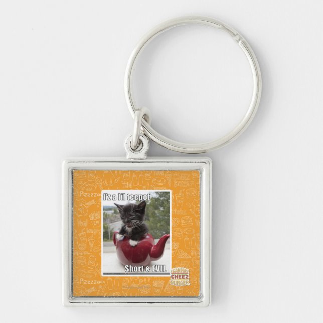 I'z a lil teepot keychain (Front)