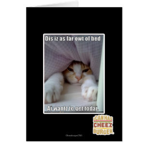 Iz de DIS en tant que loin owt de lit.