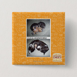 iz hadz mr. snuggies forebber 2 inch square button