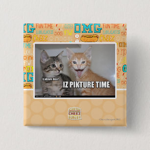 iz pikture time 2 inch square button