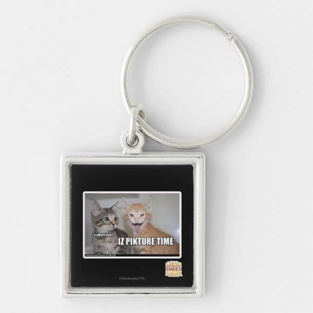 iz pikture time keychain (Front)