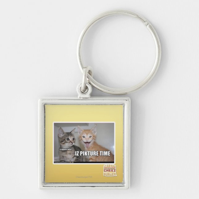 iz pikture time keychain (Front)