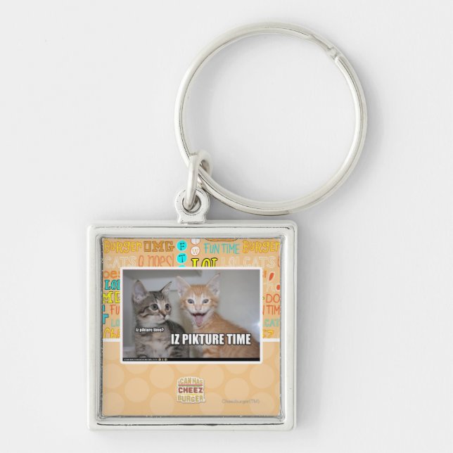 iz pikture time keychain (Front)