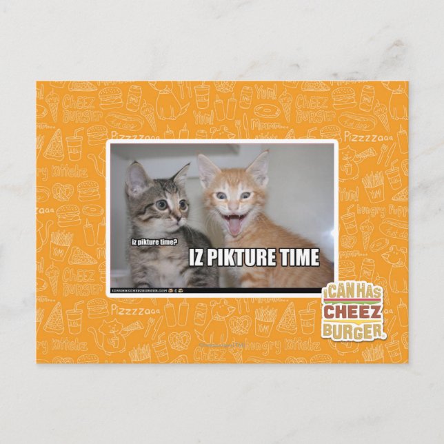 iz pikture time postcard (Front)