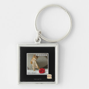 Iz practising mah tango keychain