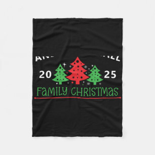 Izable Family Christmas Tree T Shirt  Fleece Blanket