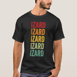 Izard County Arkansas Rainbow Text Design T-Shirt