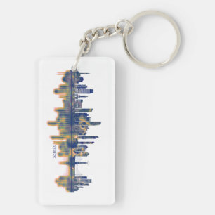 Izmir Skyline Keychain