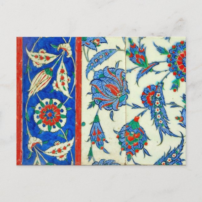 iznic ceramics Postcard (Front)